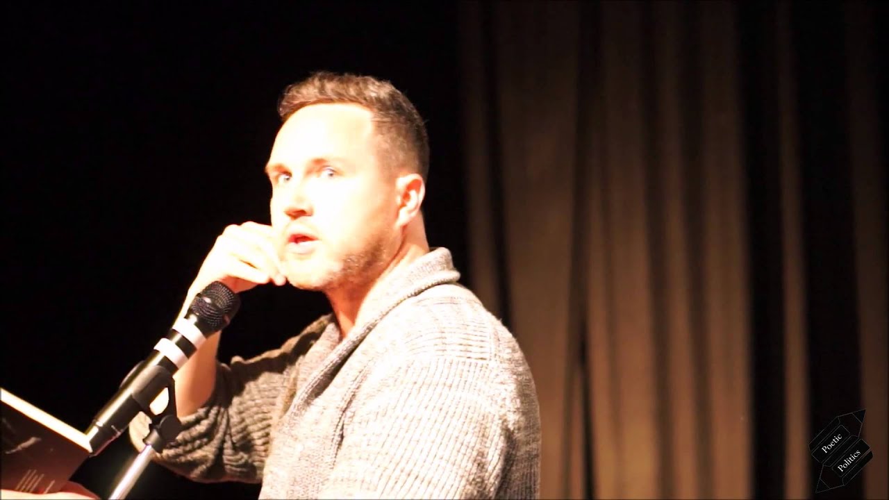 Alan Bissett reads his poetry at 'Poetic Politics'