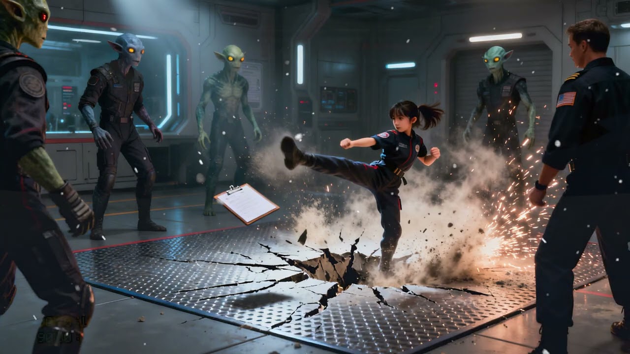 She Was the Weakest in Class | Until the Floor Cracked Beneath Her Kick   HFY   Sci Fi Story