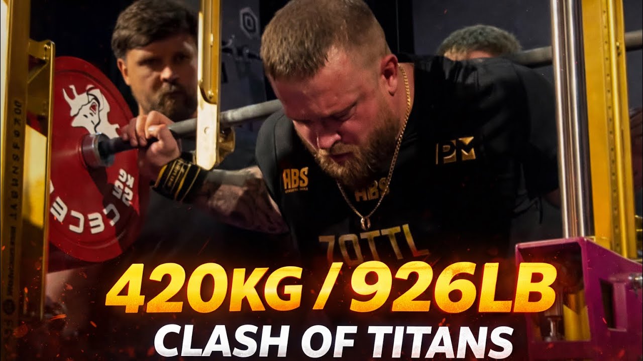Justin Zottl 420KG Squat | Clash of Titans 2026 