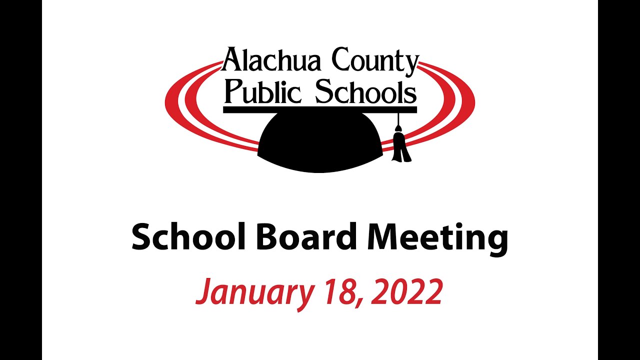 School Board Meeting (Jan. 18, 2022)