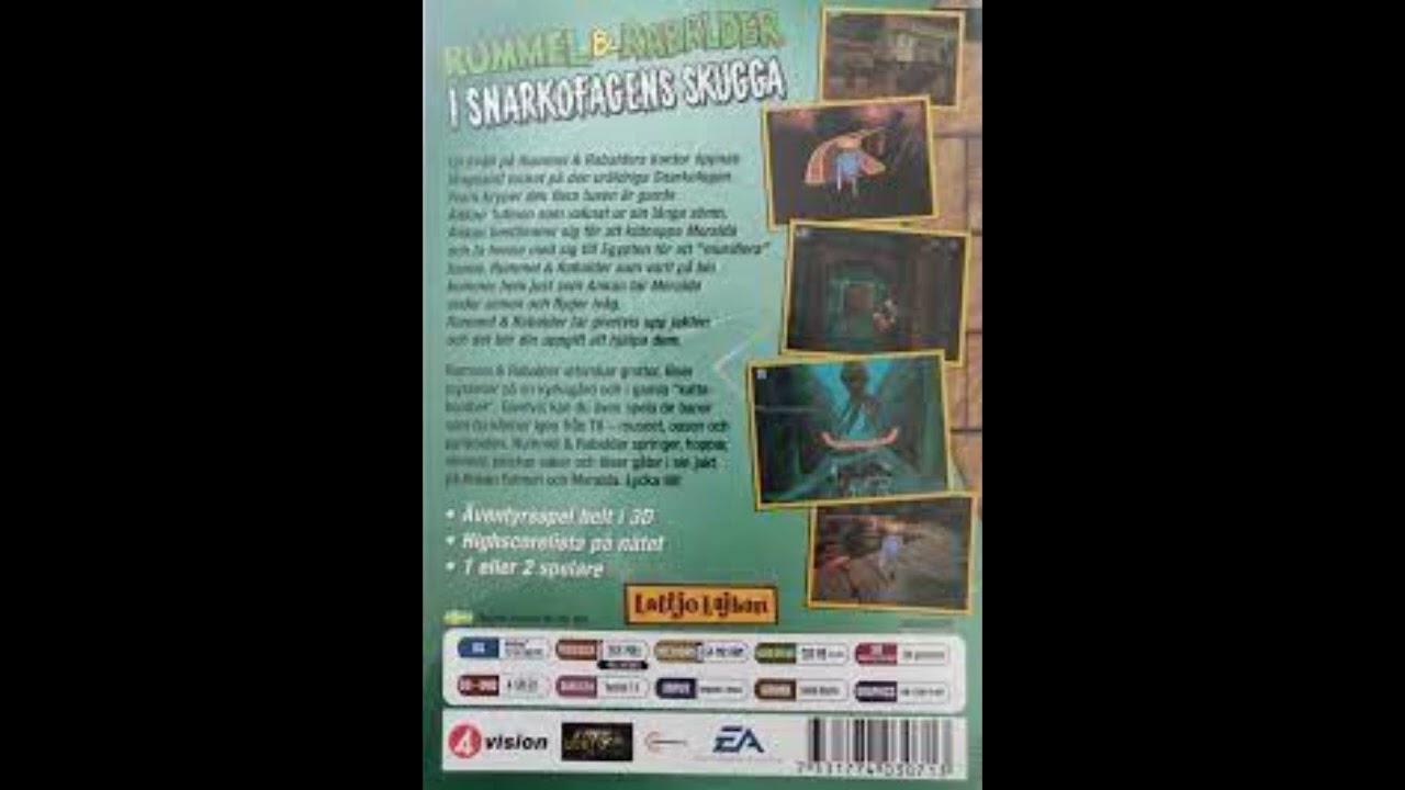 Rummel och Rabalder spel bana 1 museet
