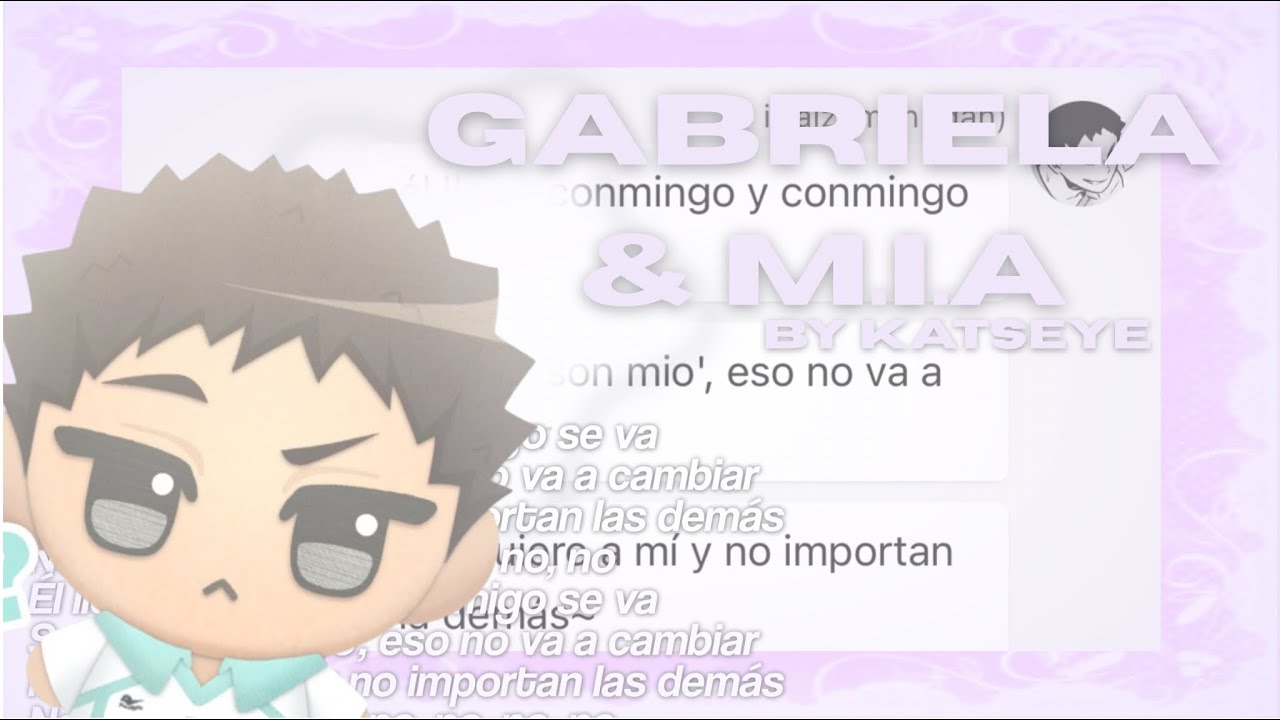 ( 🍒 ) GABRIELA & MIA : 2/? - haikyuu x katseye - haikyuu texts 
