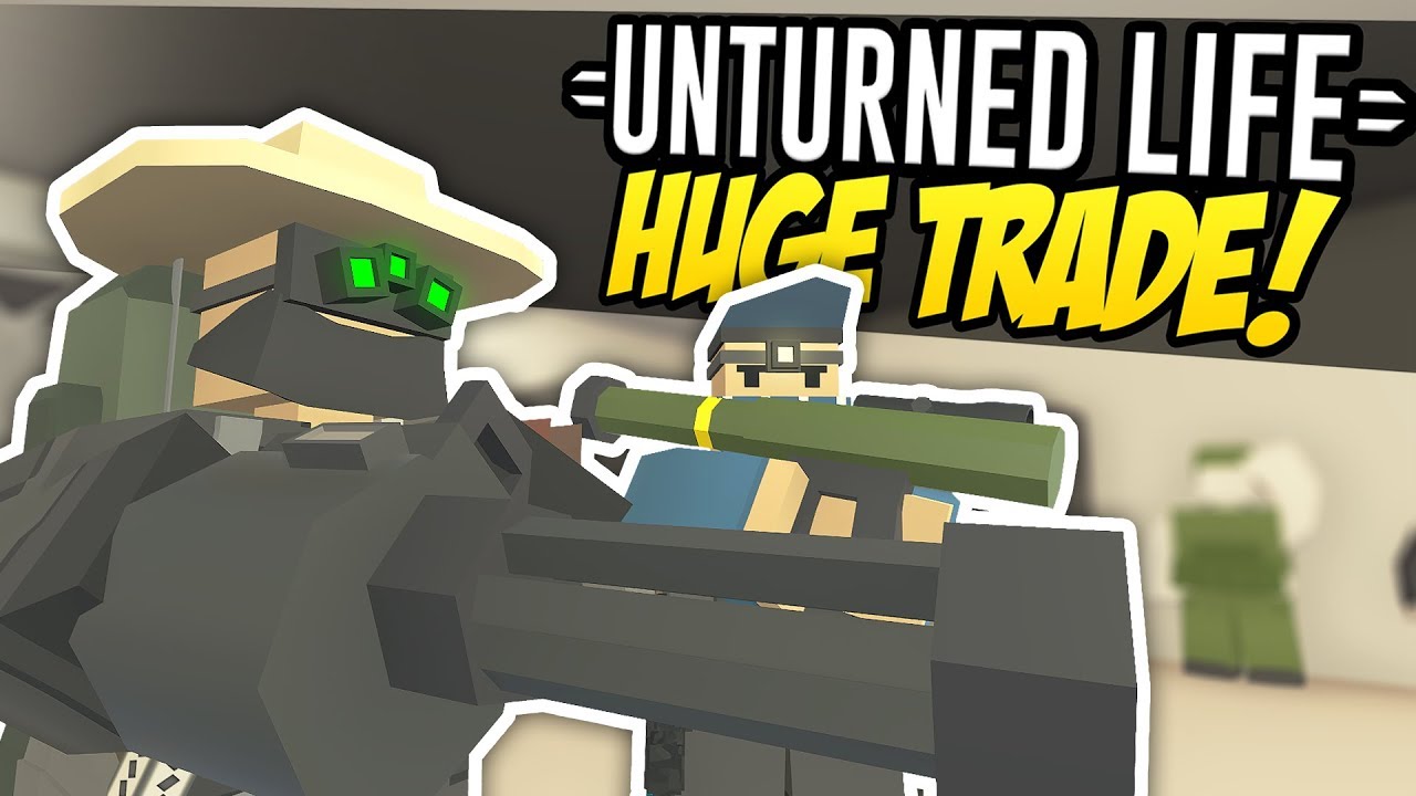 ОГРОМНАЯ ТОРГОВЛЯ - Unturned Life Roleplay #210
