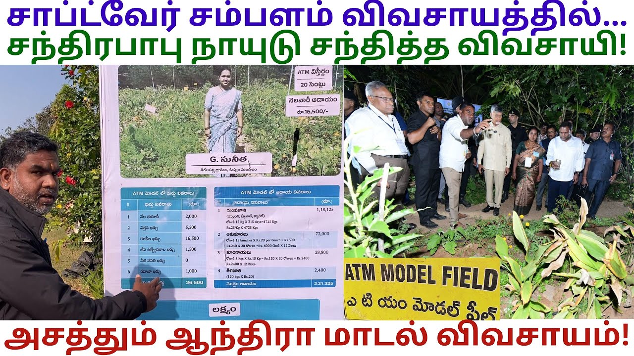 எப்போதும் வருமானம் ATM மாடல் விவசாயம் | Zero Budget  Natural Farming | Kuppam Krishnamurthy