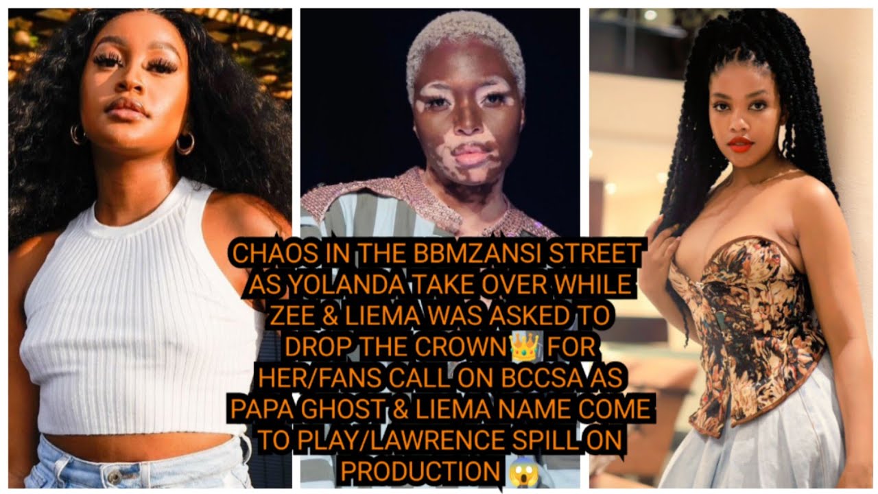 YOLANDA TAKE OVER THE MZANSI STREET AS ZEE & LIEMA WERE  ASKED TO DROP THE WINNING CROWN FOR HER