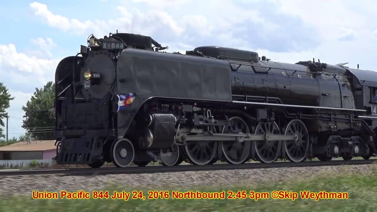 Union Pacific 844 Highball to Greeley