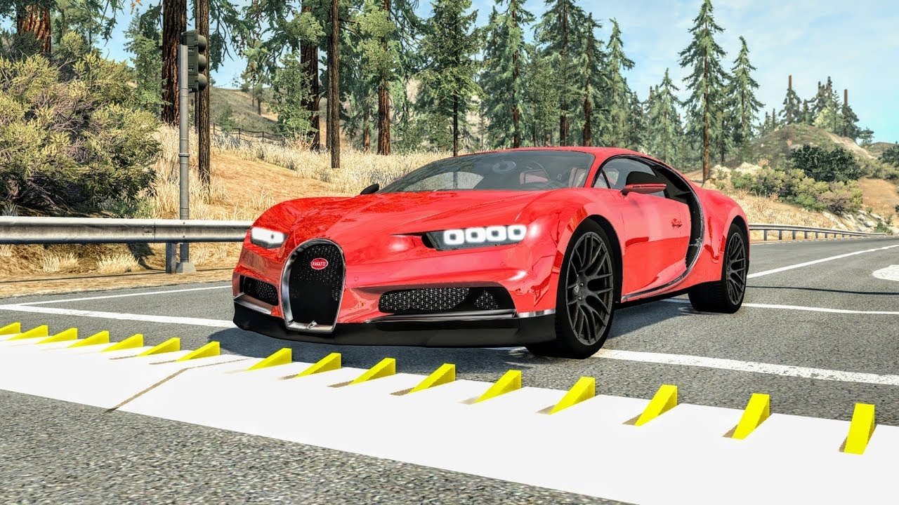 Spike Strip High Speed Crashes #45 – BeamNG Drive | CrashBoomPunk