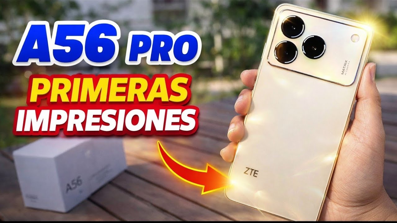 ZTE Blade 56 Pro Unboxing en Españo.