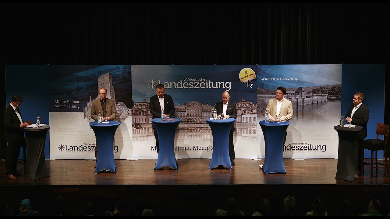 Wahlforum zur Bürgermeisterwahl 2024 in Bad Wildungen