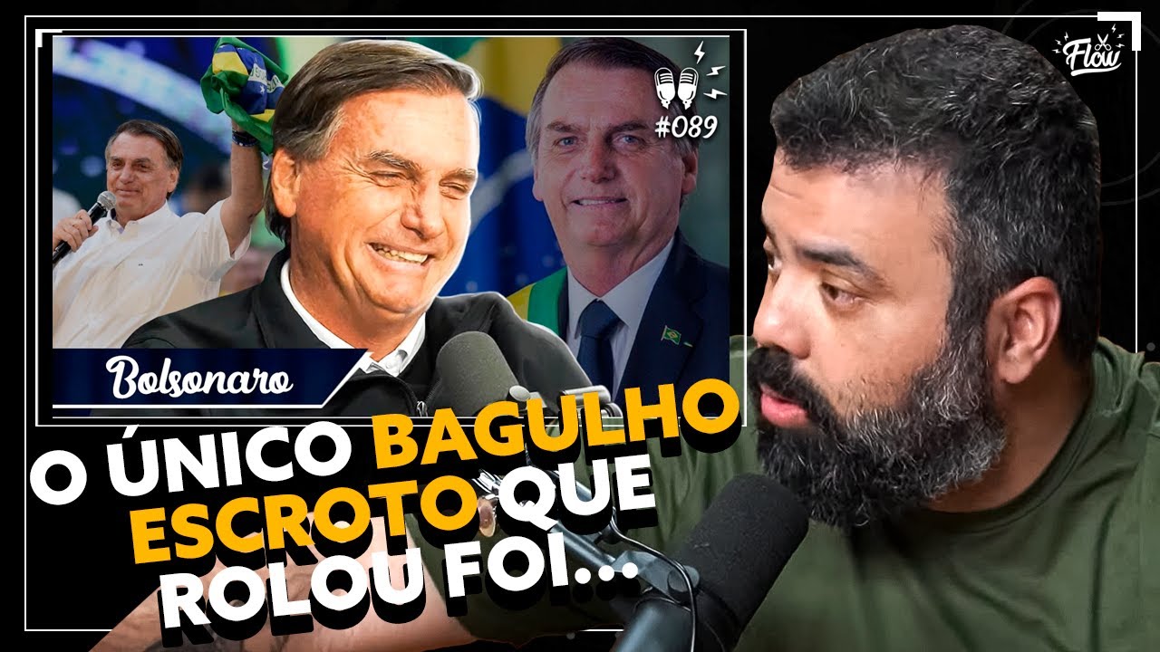 Mais bastidores do BOLSONARO no FLOW