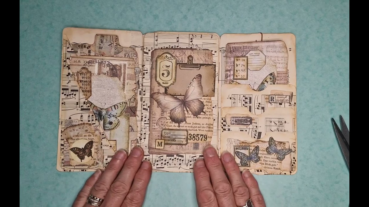FOLIO FEBRUARY Day 4: Decorate the flip page