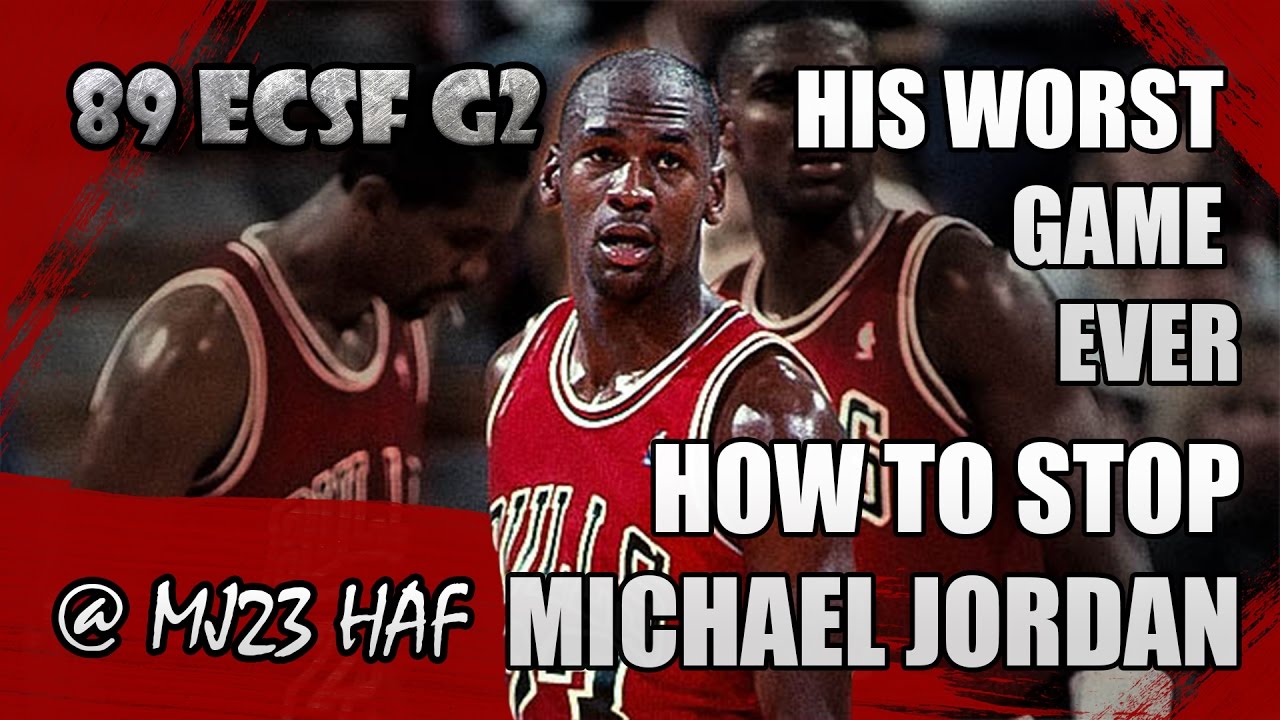 Michael Jordan Lowlights 1989 ECSF Game 2 vs Knicks - 15pts, That's how you stop MICHAEL JORDAN!