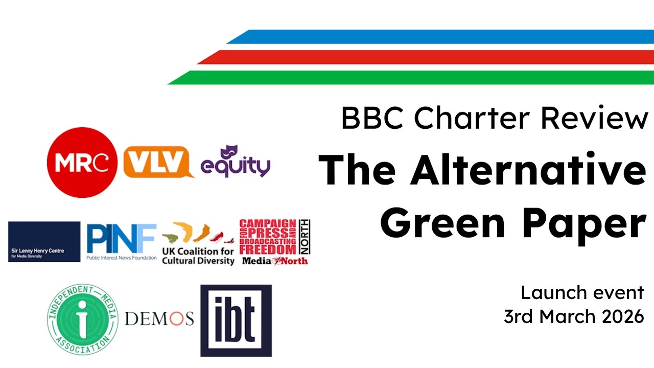 BBC Charter Review - The Alternative Green Paper