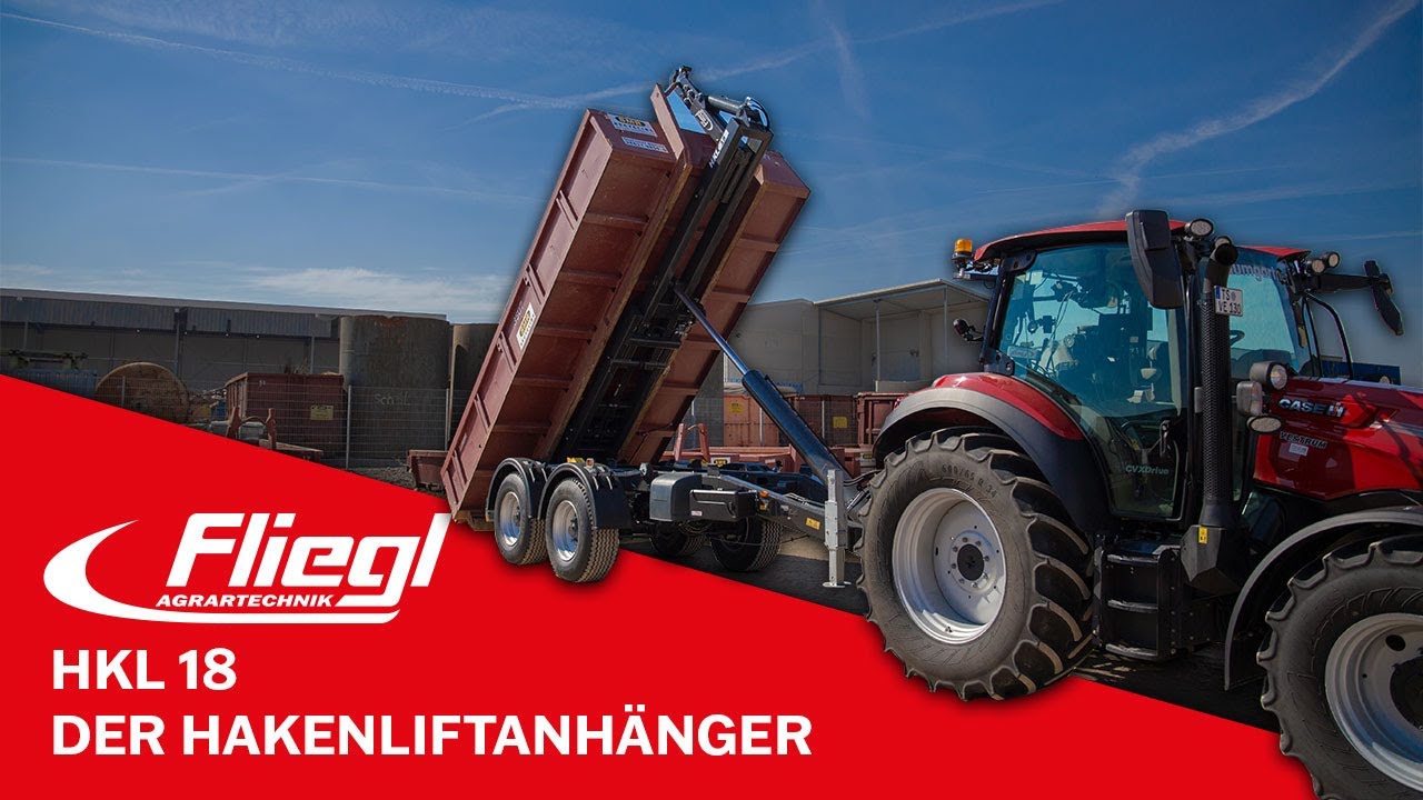 #fliegl HKL 18 - der Hakenliftanhänger von Fliegl