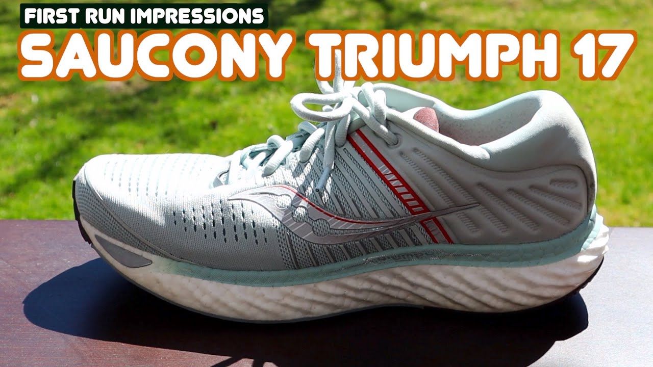FIRST RUN IMPRESSIONS: SAUCONY TRIUMPH 17 W/ NEW BALANCE 1080V10 COMPARISONS
