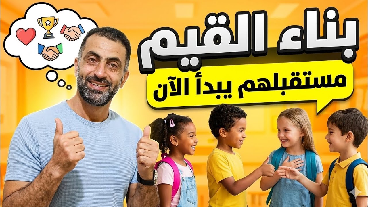 ليش لازم نعلم إبننا القيم. وكيف منعلمه. لاجل مستقبل اولادنا يكون افضل