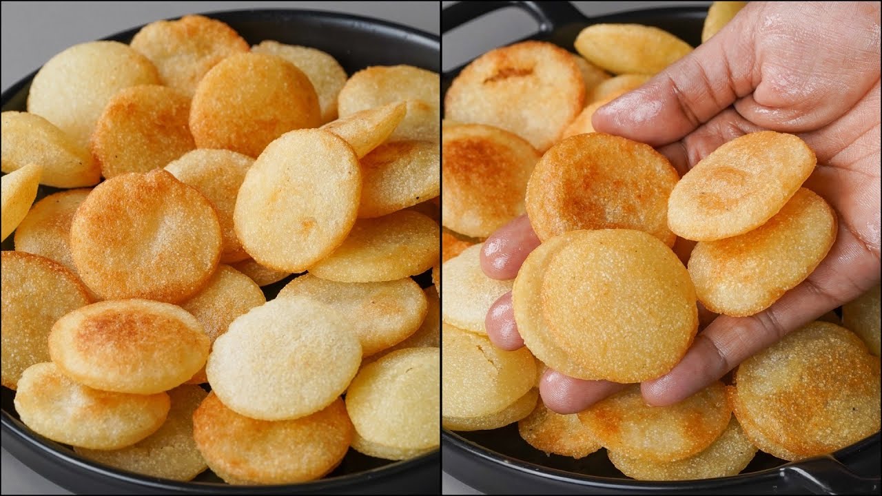 1/2 Cup Suji Fried Snacks Recipe | Semolina Snacks Recipe | Crispy Suji Teatime Snacks | N'Oven