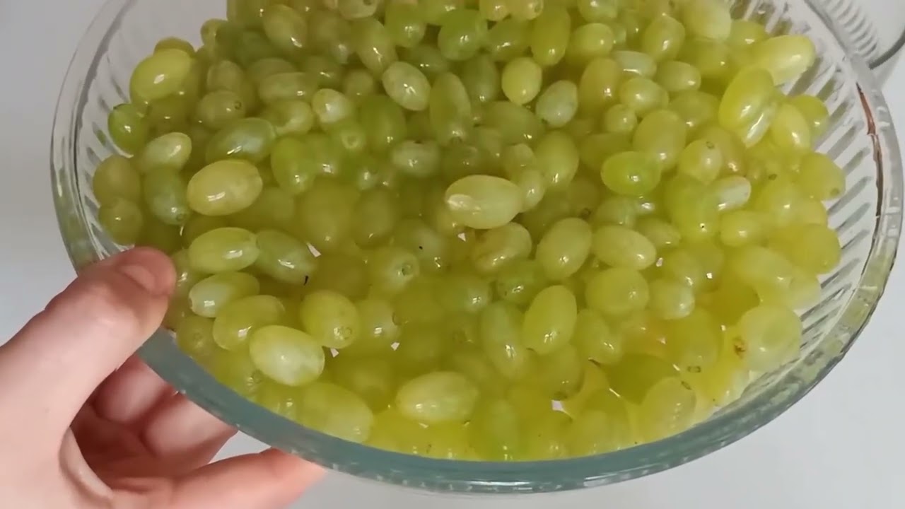 228 - WIE MAN WEINTRAUBEN-MARMELADE HERSTELLT - Wei&szlig;e Weintraubenmarmelade - Winterrezepte