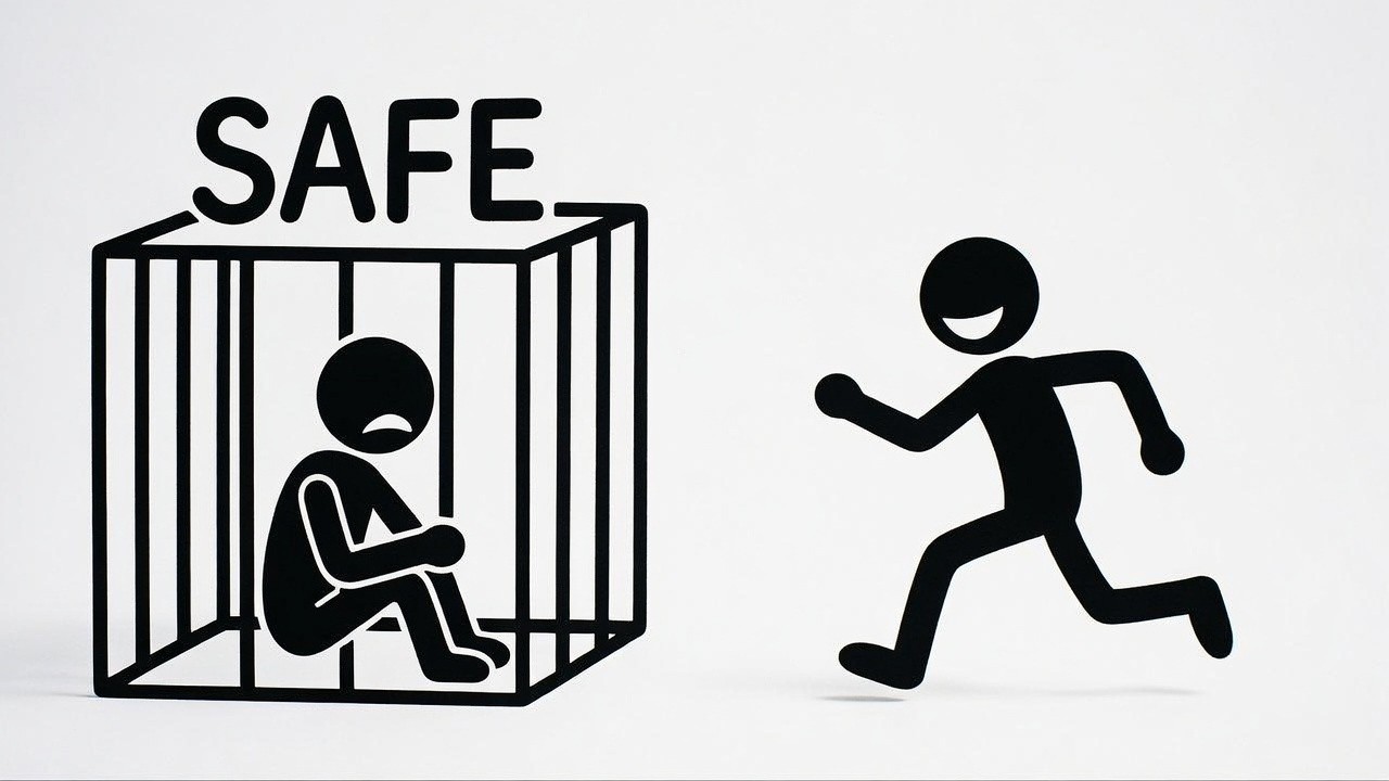 Most people don't actually want to be happy — they want to feel safe