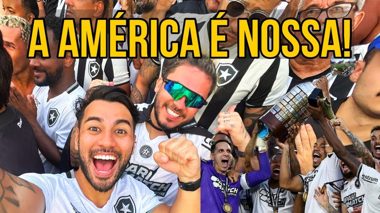 BOTAFOGO CAMPEÃO DA AMÉRICA | MAIOR INVASÃO DA HISTÓRIA | GLÓRIA ETERNA | Atlético 1 x 3 Botafogo