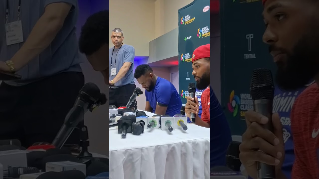 Hablaron los protagonistas del Clásico Mundial. Manny Machado, Luis Severino y Junior Caminero