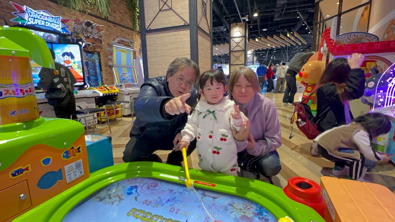 年末年始は長崎へ②ショッピングモールで遊び倒す🎮アンパンマン＆駄菓子屋