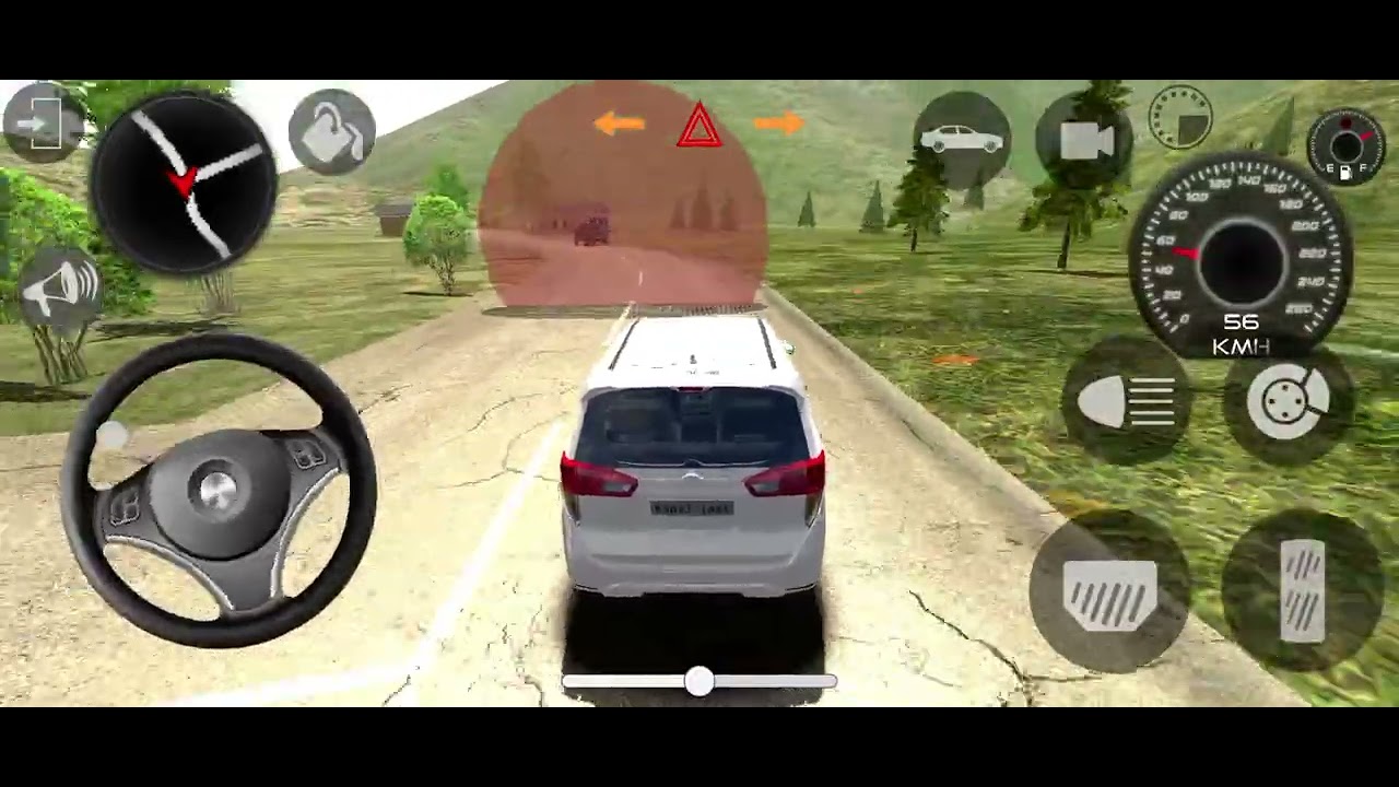 White new Innova sports car game race ❤️😯 sports car game race ❤️😯