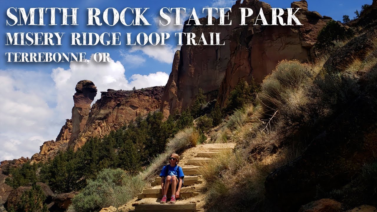 Smith Rock State Park - Misery Ridge Loop Trail - Central Oregon Hiking