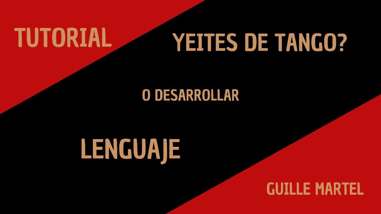 YEITES DE TANGO, O VOCABULARIO? #harmony #tango #guitar