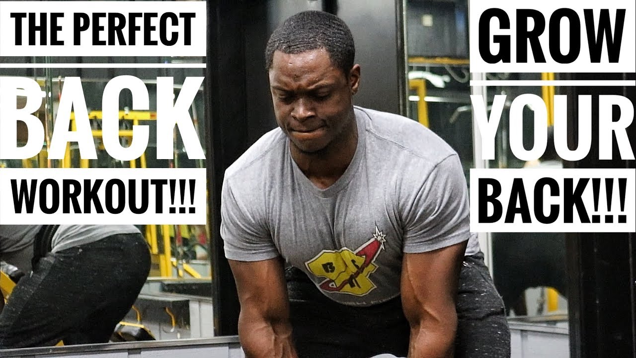 Back Workout For Strength, MASS and Width (Back, Traps, Biceps)