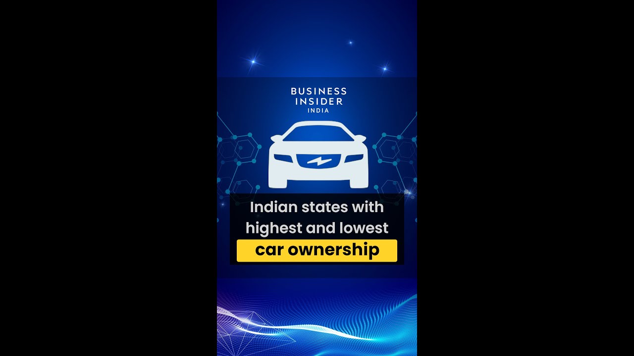 Indian States With Highest And Lowest Car Ownership