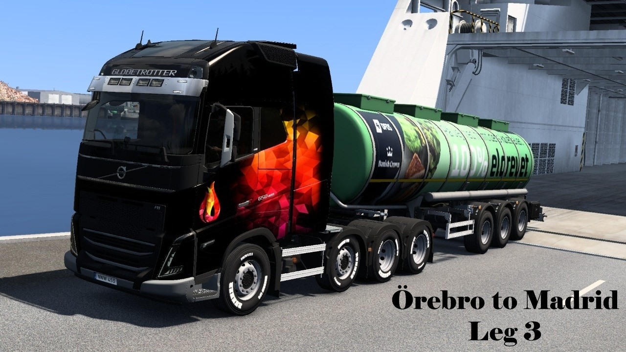 ETS 2 | Örebro to Madrid | Long Haul | Leg 3/3 [No Commentary]