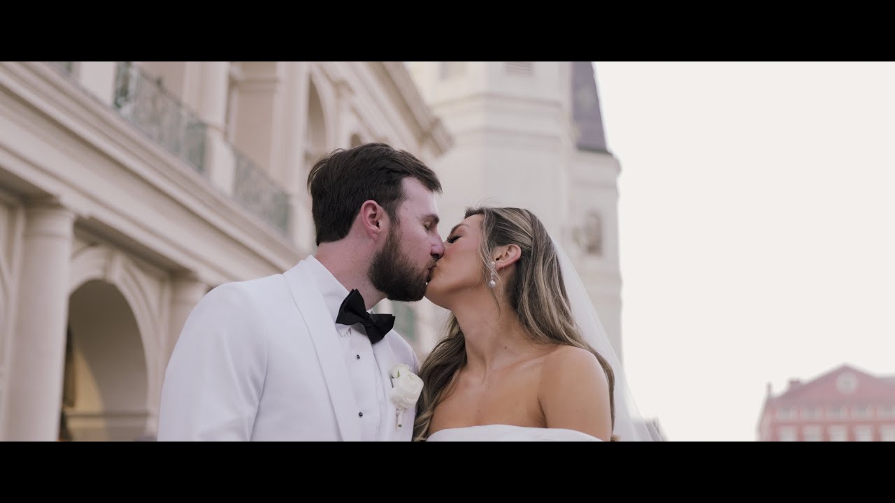 John + Alexis | Hotel Monteleone // St. Louis Cathedral
