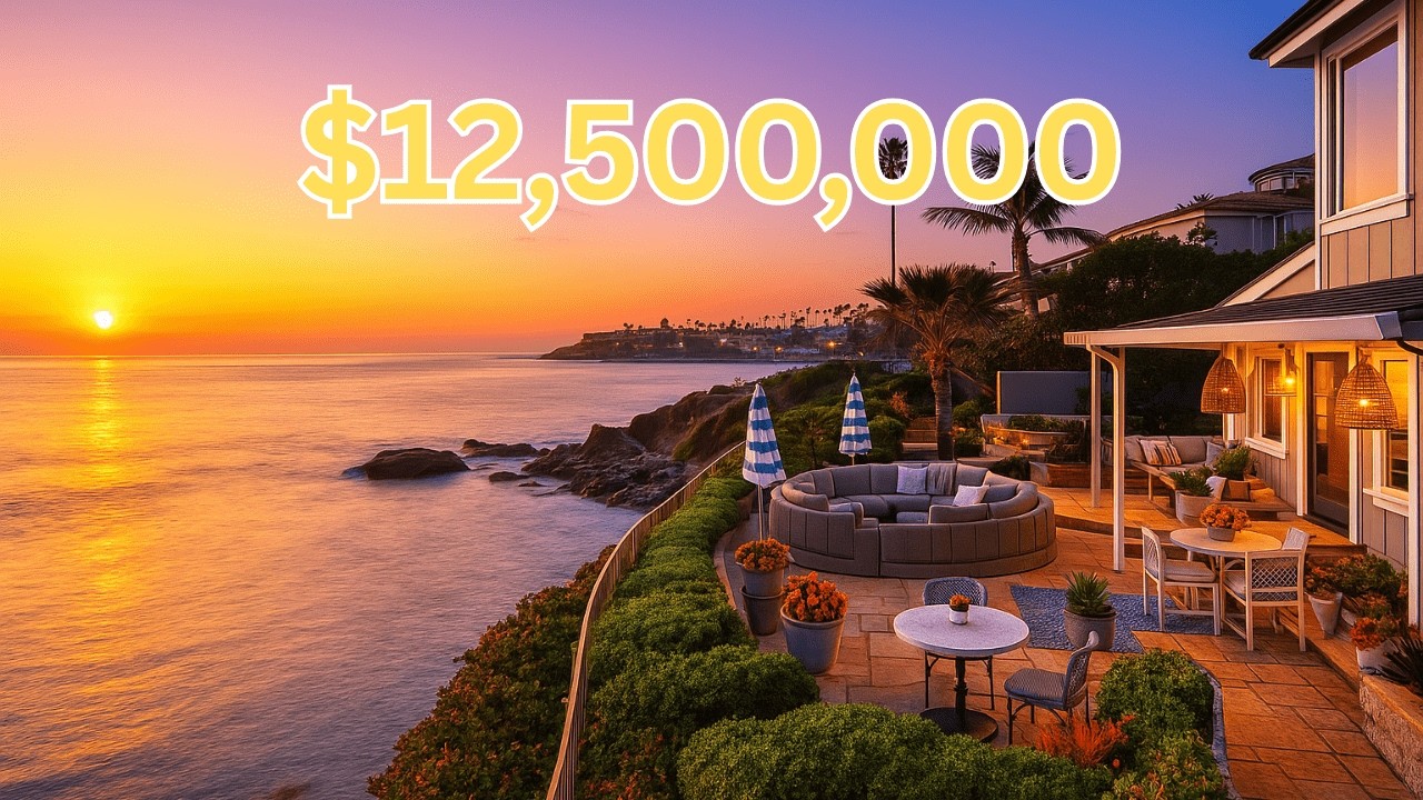 La Jolla Oceanfront Estate | Beach Home Tour