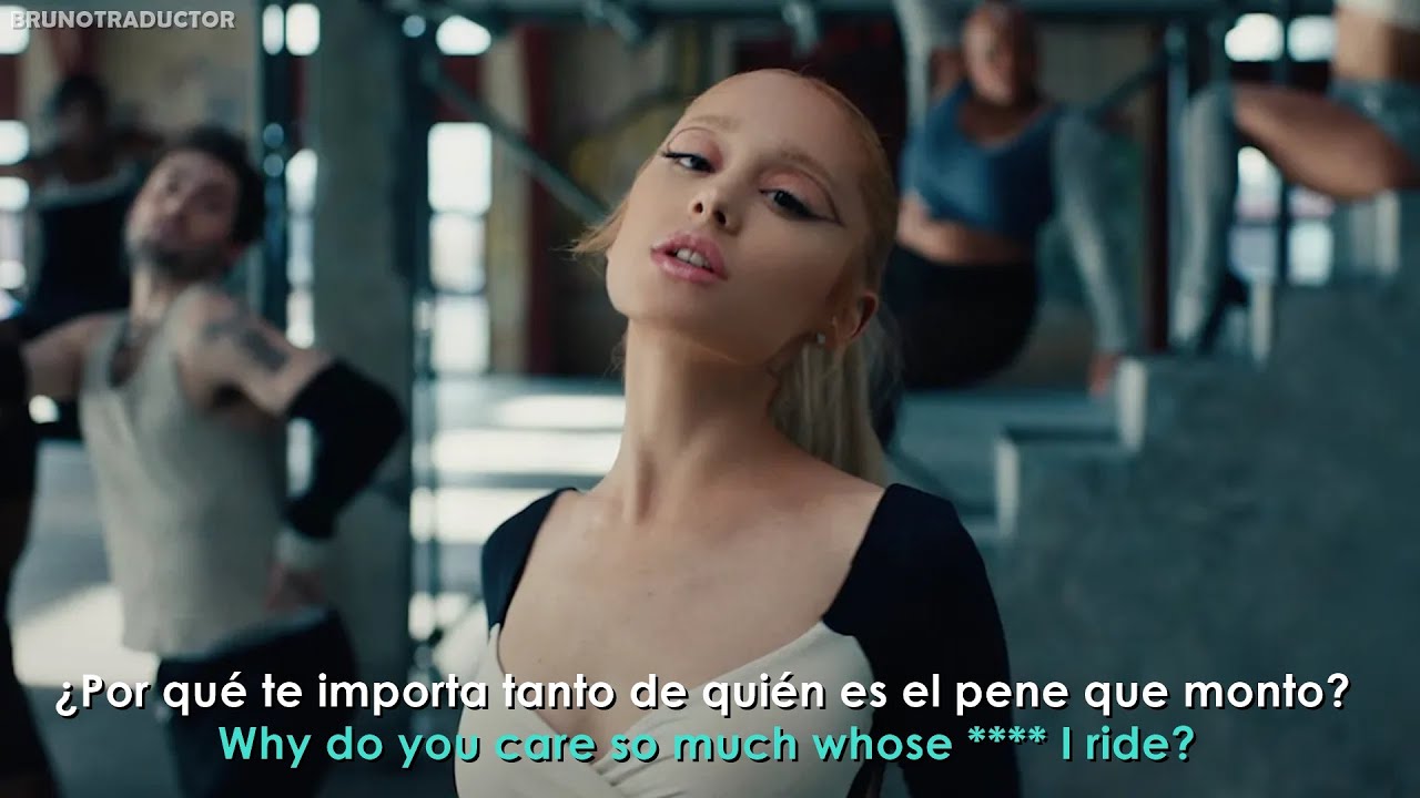 Ariana Grande - yes, and? // Lyrics + Espa&ntilde;ol // Video Oficial