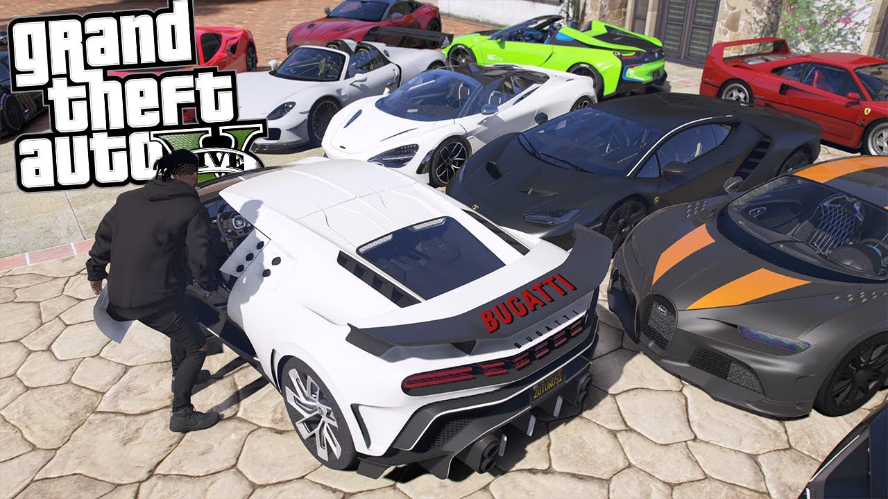 Rubo Auto Di LUSSO Con FRANKLIN (In un modo geniale) - GTA 5 MOD VITA DA GANGSTER (6) #3