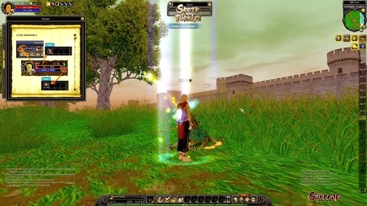 Silkroad Online  İLK BAKIŞ sıfırdan KAREKTER  #joymax #gamegami #MMORPG