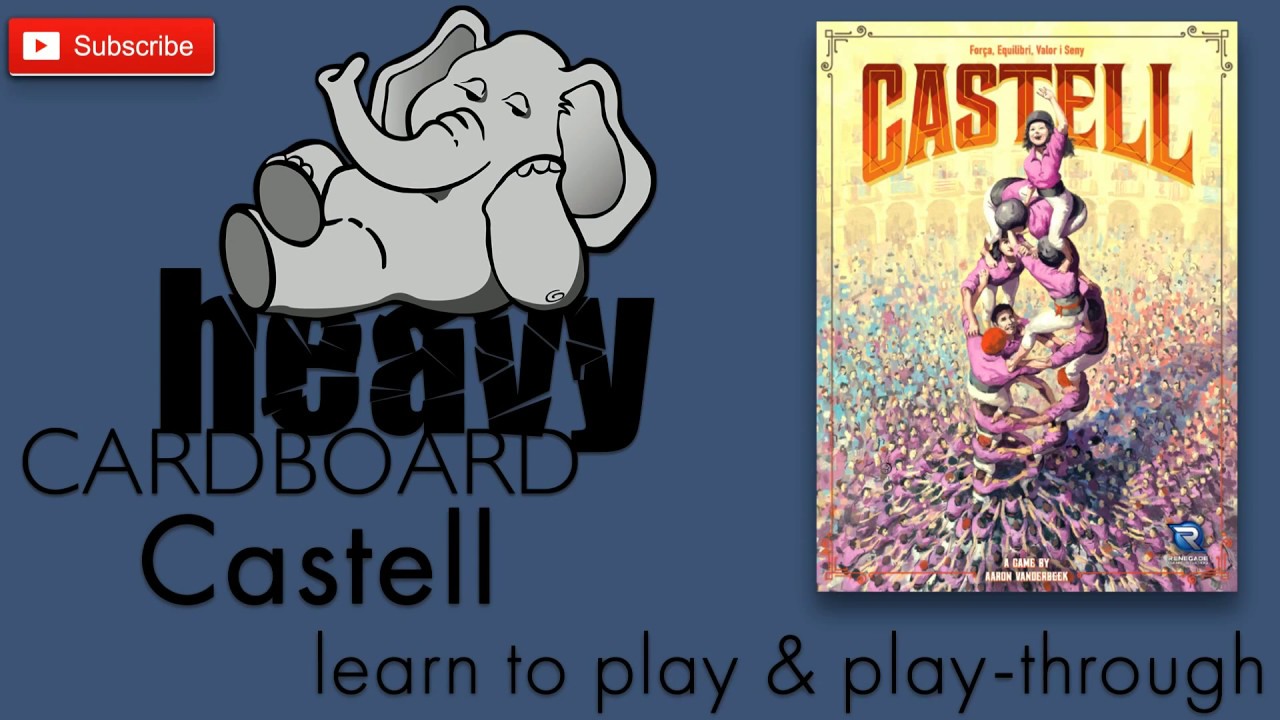 Castell 4p Play-through, Teaching, & Roundtable discussion by Heavy Cardboard