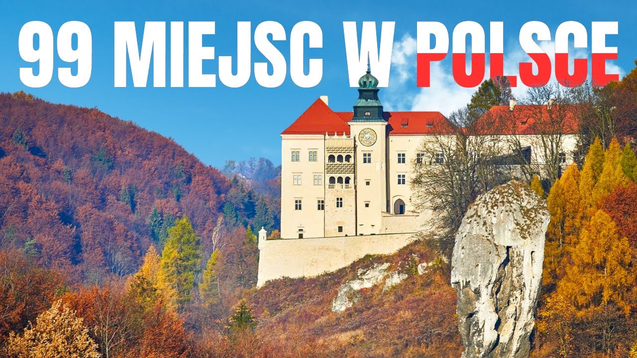 Podróż po Polsce 🇵🇱 99 PIĘKNYCH MIEJSC do odwiedzenia w 2026!