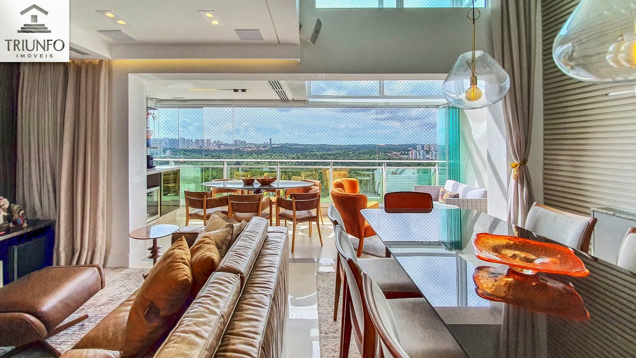 Apto de Luxo Assinado por Designer Famoso e Vista Parque do Cocó! (Fortaleza-CE)