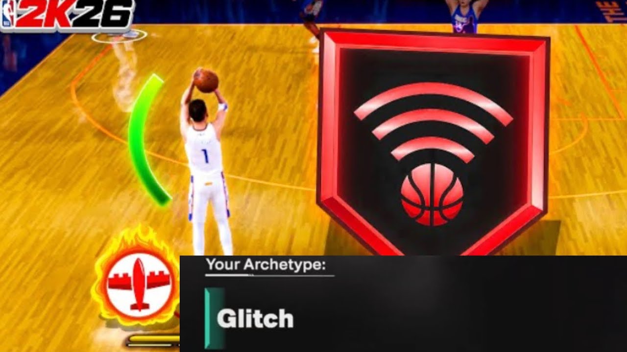 6’5 RARE “GLITCH” BUILD 99 3PT + 94 STEAL DOMINATES NBA 2K26 as 70 OVR TAKES OVER RANDOM PARK
