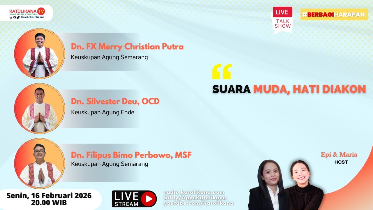 SUARA MUDA, HATI DIAKON
