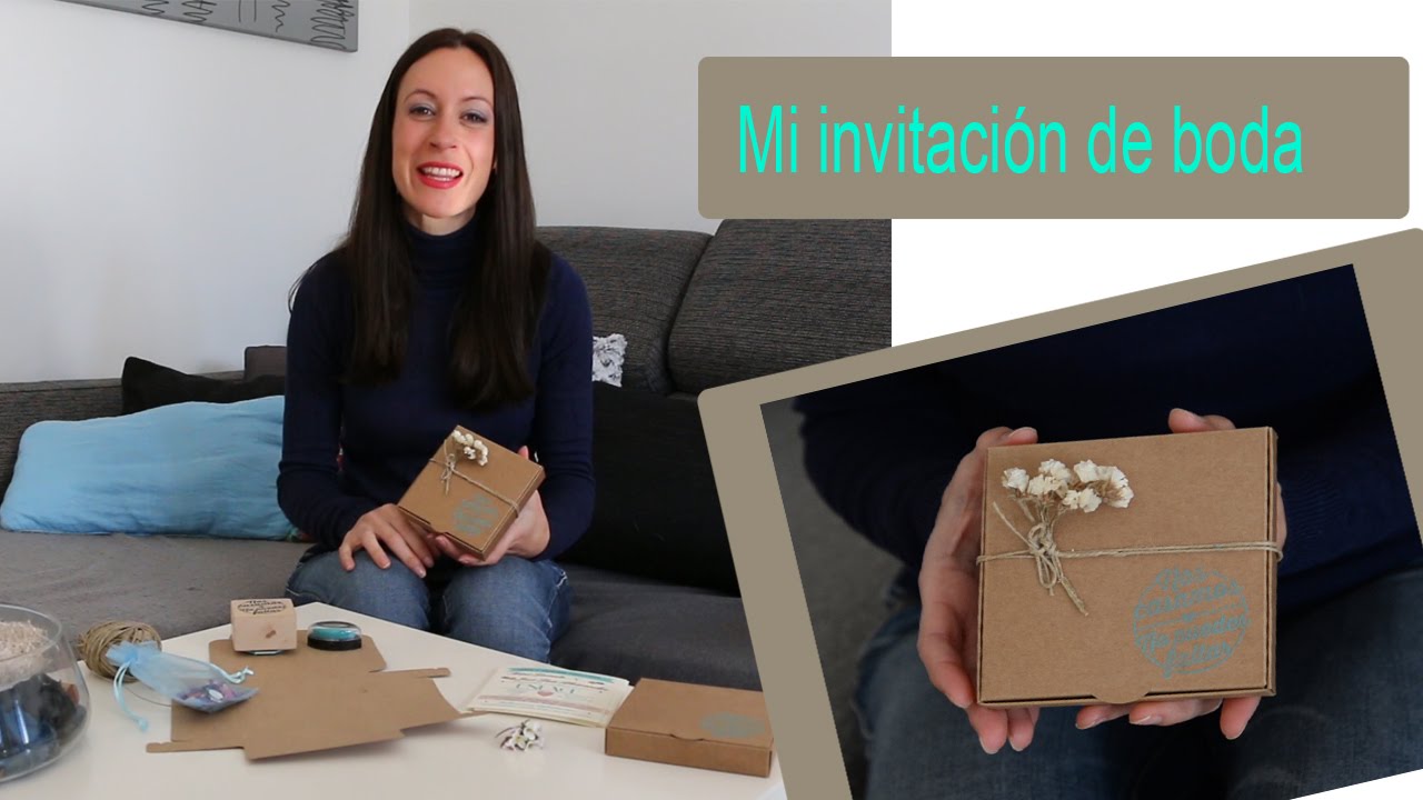 Mi invitación de boda diy