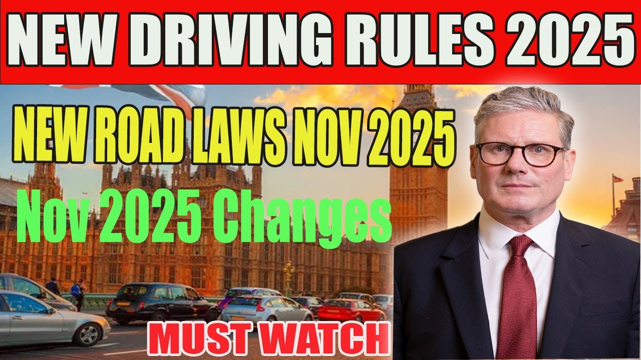 🚗 New UK Driving Laws Effective November 2025 &ndash; What Every Driver Needs to Know!