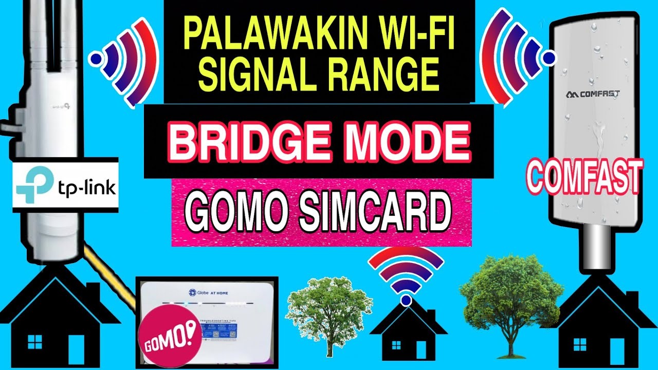 PAANO PALAWAKIN ANG PISO WIFI SIGNAL RANGE GAMIT ANG TPLINK EAP 110 BRIDGE MODE TO COMFAST CF E130N