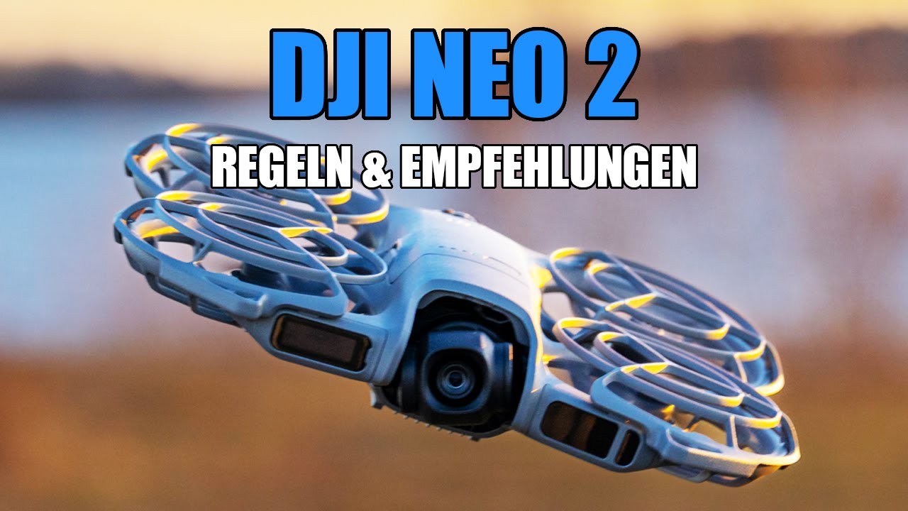DJI Neo 2: Diese Regeln solltest du kennen, bevor du fliegst