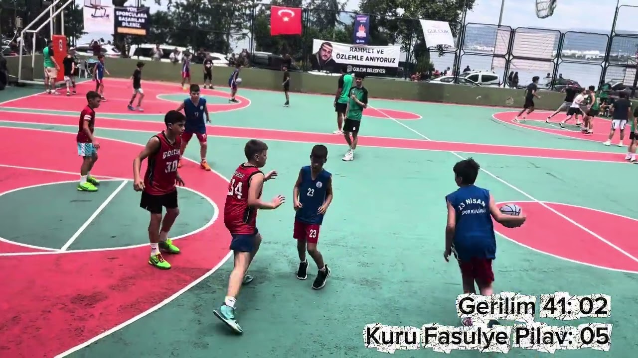 Minikler D Grup 4. Maç - Sokak Basketbol Turnuvası 