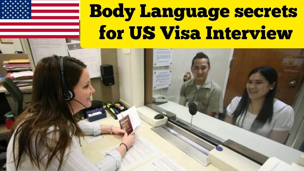 Body Language secrets for US Visa Interview 🇺🇲 | US Visa Interview Preparation #usainterview #usa