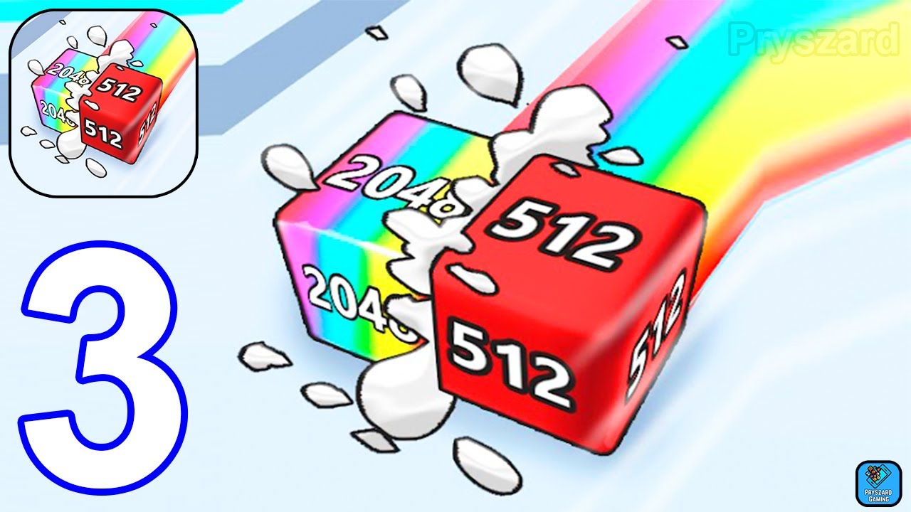 Jelly Run 2048 - Gameplay Walkthrough Part 3 256K Unlocked (iOS,Android Gameplay)