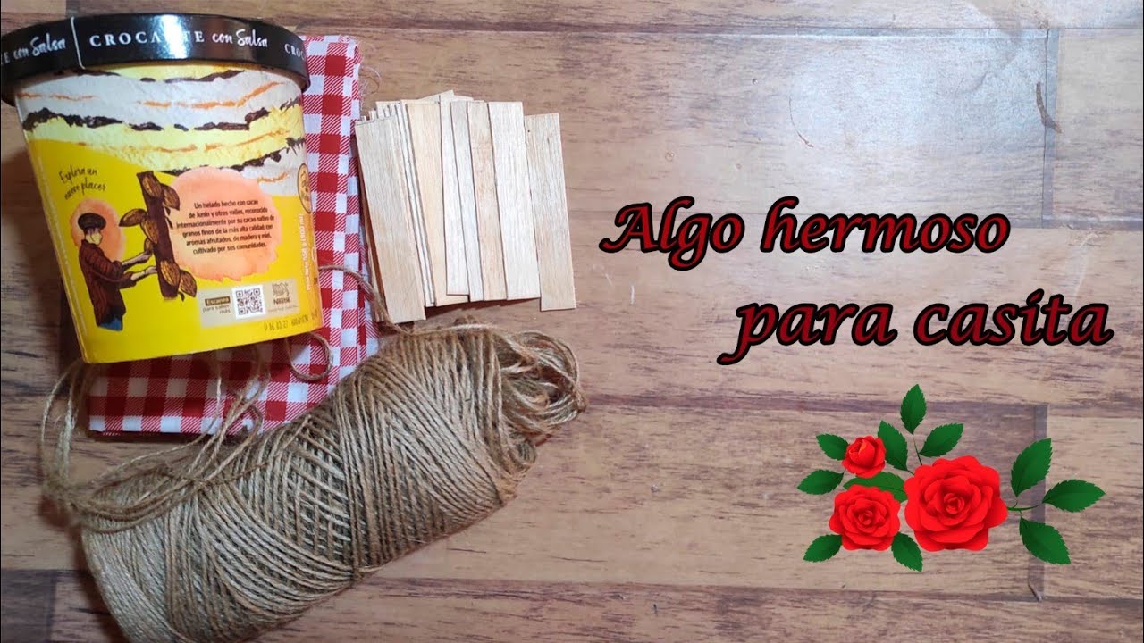 Acompáñame a hacer esta dea rústica y útil hecha desde cero – En vivo